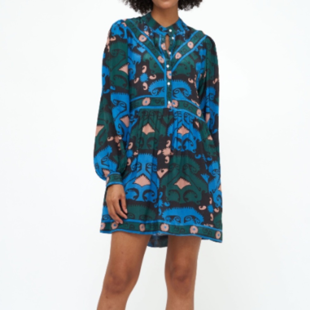 Oliphant Shirt Dress Uzbeck Print